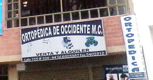 ORTOPEDICA DE OCCIDENTE MC BOGOTÁ ORTOPEDICA DE OCCIDENTE MC BOGOTÁ